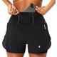 Asics Pantaloncini Running Road 2In1 3,5" Performance Nero Donna