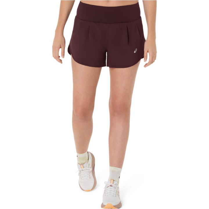 Asics Pantaloncini Running Road 3,5" Dark Currant Donna