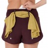 Asics Pantaloncini Running Road 3,5" Dark Currant Donna