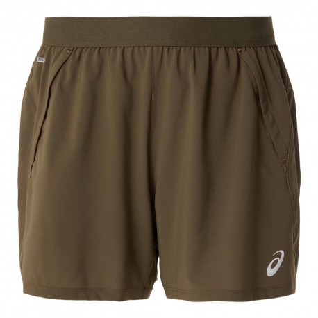 Asics Pantaloncini Running Road 5" Brown Stone Uomo