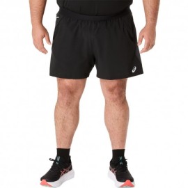 Asics Pantaloncini Running Road 5" Performance Nero Graphite Grigio Uomo