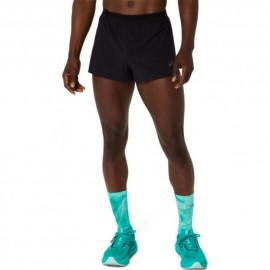 Asics Pantaloncini Running Split Metarun Performance Nero Uomo