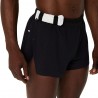 Asics Pantaloncini Running Split Metarun Performance Nero Uomo