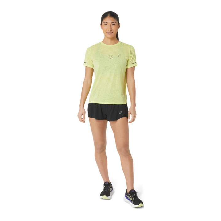 Asics Pantaloncini Running Split Metarun Performance Nero Donna