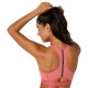 Asics Reggiseno Sportivo Road Compression Dark Rosa Clay Donna