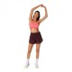 Asics Reggiseno Sportivo Road Compression Dark Rosa Clay Donna