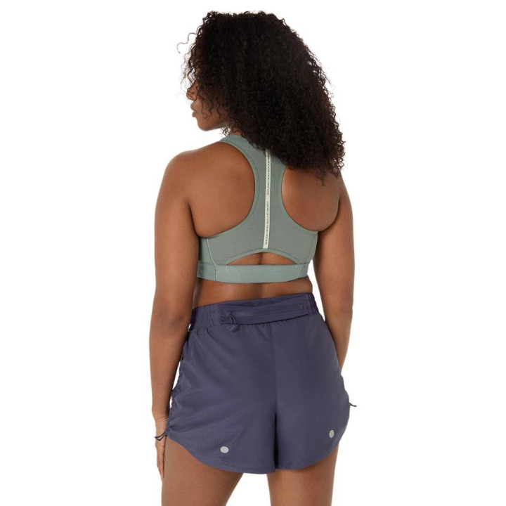 Asics Reggiseno Sportivo Road Compression Monument Blue Donna