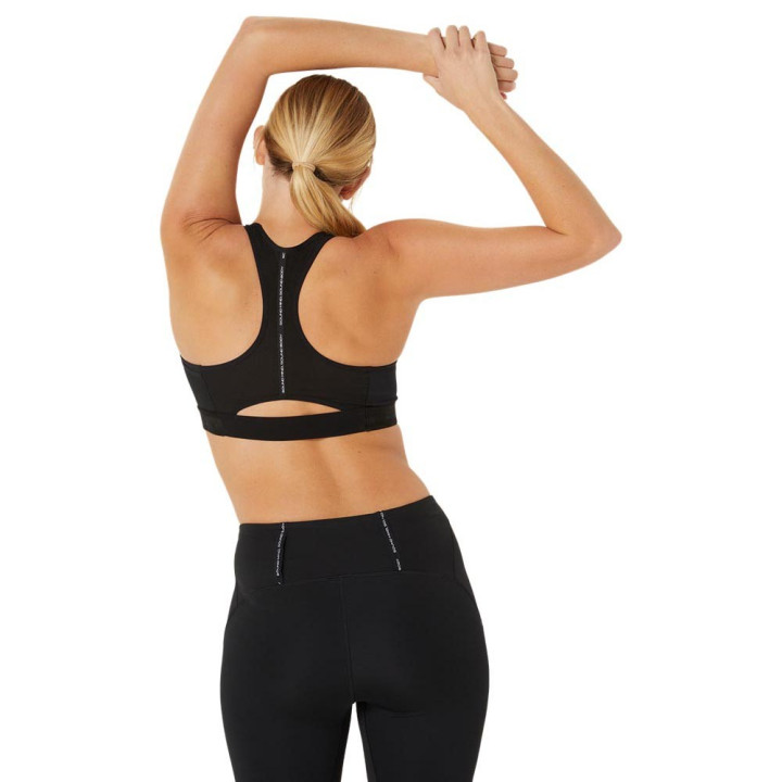 Asics Reggiseno Sportivo Road Compression Performance Nero Donna