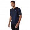 Asics T-Shirt Running Road Lite-Show Performance Nero Uomo