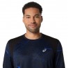 Asics T-Shirt Running Road Lite-Show Performance Nero Uomo