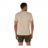 Asics T-Shirt Running Road Seamless Cream Uomo