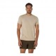 Asics T-Shirt Running Road Seamless Cream Uomo