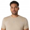 Asics T-Shirt Running Road Seamless Cream Uomo