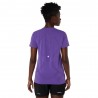Asics T-Shirt Running Road Seamless Edo Purple Donna