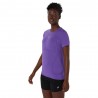 Asics T-Shirt Running Road Seamless Edo Purple Donna