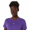 Asics T-Shirt Running Road Seamless Edo Purple Donna