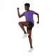Asics T-Shirt Running Road Seamless Edo Purple Donna