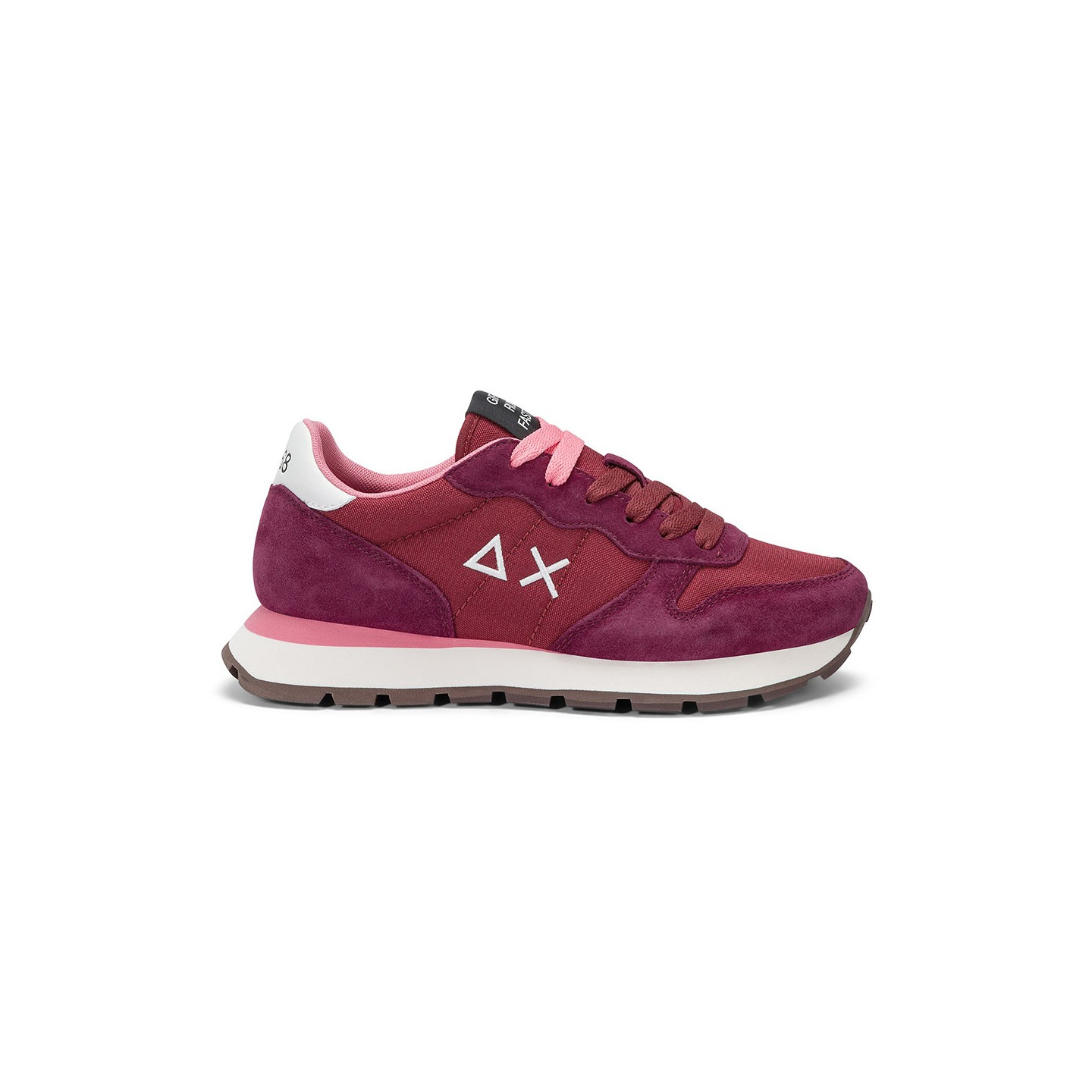 Sun68 Donna Rosso - Ally Solid Sneaker - Shoes - 37 Eu - Immagine 2
