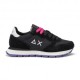 Sun 68 Ally Solid Mesh Nero Bianco - Sneakers Donna