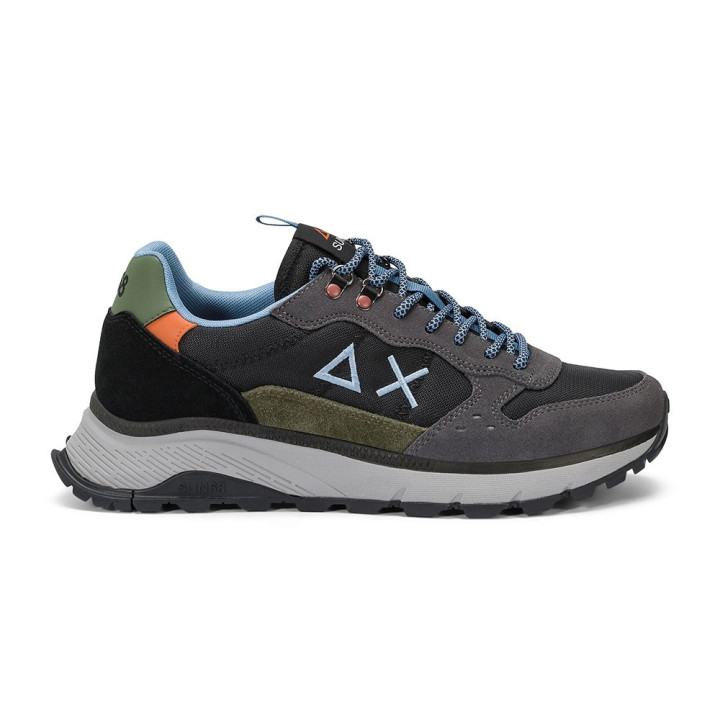 Sun 68 Fire & Camping Nero Bianco - Sneakers Uomo