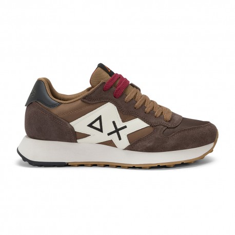 Sun 68 Jaki Bicolor Marrone Bianco - Sneakers Uomo