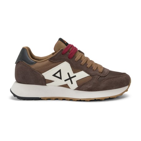 Sun 68 Jaki Bicolor Marrone Bianco - Sneakers Uomo