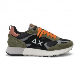 Sun 68 Jaki Outdoor Verde Nero Bianco - Sneakers Uomo