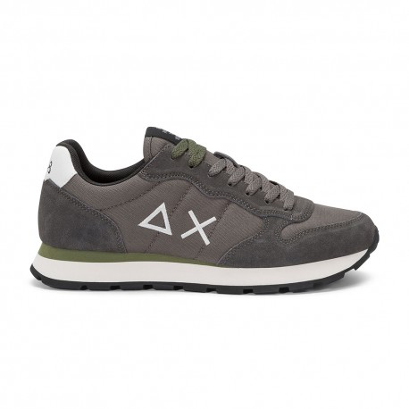Sun 68 Tom Solid Mesh Grigio Scuro Bianco - Sneakers Uomo