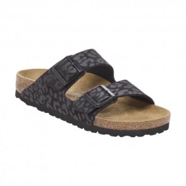 Birkenstock Arizona Leo Nero - Sandali Donna
