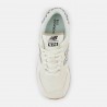 New Balance 574 Lea Bianco Beige - Sneakers Donna