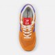 New Balance 574 Mesh Suede Arancio Blu - Sneakers Uomo