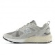 New Balance Nb 878 Mesh Suede Grigio Bianco - Sneakers Uomo