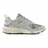 New Balance Nb 878 Mesh Suede Grigio Bianco - Sneakers Uomo