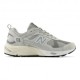 New Balance Nb 878 Mesh Suede Grigio Bianco - Sneakers Uomo