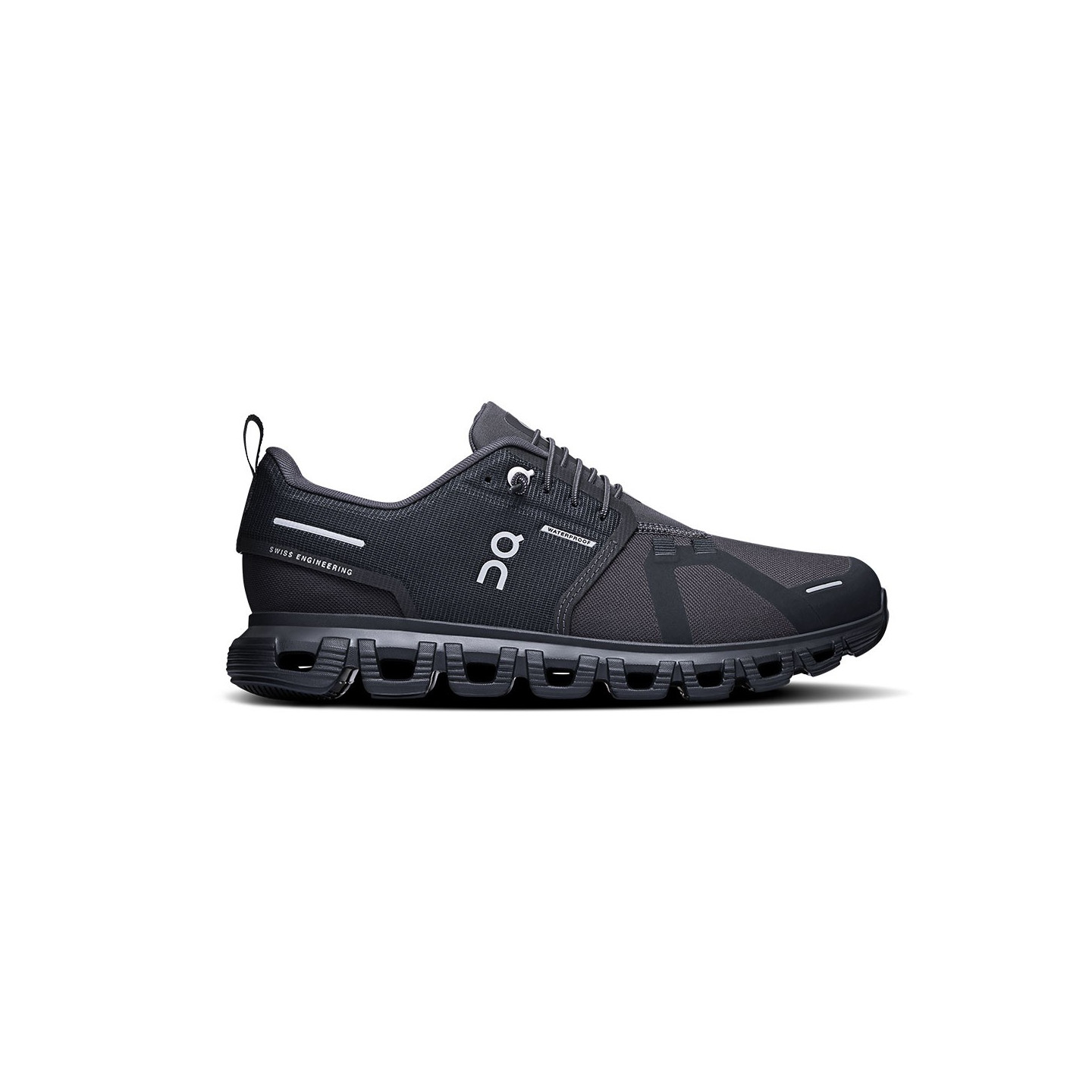 On Running Uomo Nero - Scarpe Da Corsa Impermeabili Cloud - Sport - 37 Eu - Immagine 2