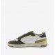 Victoria C80 Lea Bianco Verde - Sneakers Uomo