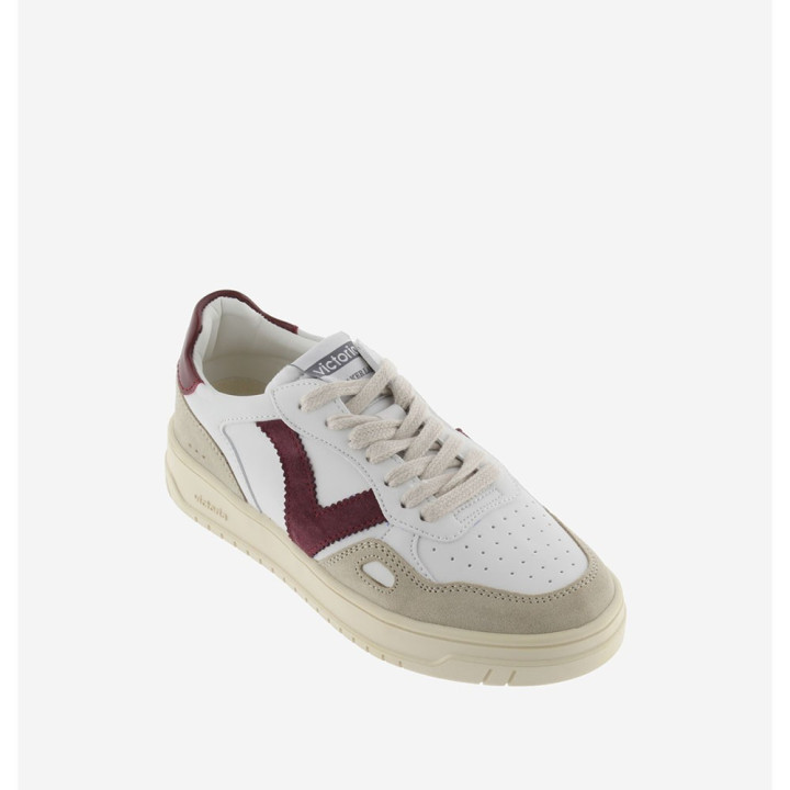 Victoria Seul Lea Bianco Bordo - Sneakers Donna