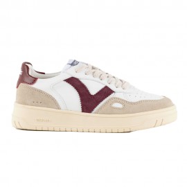 Victoria Seul Lea Bianco Bordo - Sneakers Donna