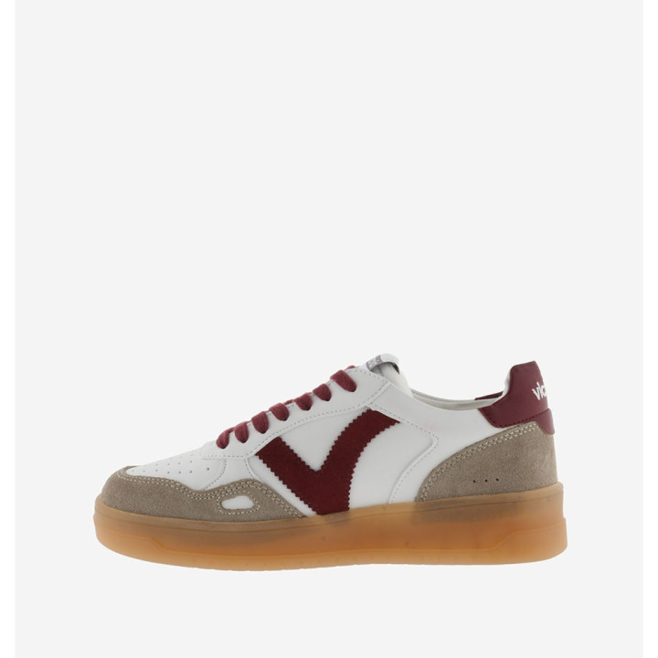 Victoria Seul Lea Gum Bianco Rosso - Sneakers Donna