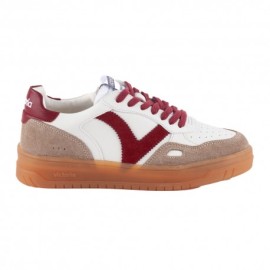 Victoria Seul Lea Gum Bianco Rosso - Sneakers Donna
