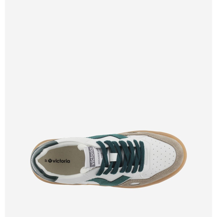 Victoria Seul Lea Gum Bianco Verde - Sneakers Donna