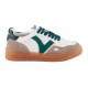 Victoria Seul Lea Gum Bianco Verde - Sneakers Donna
