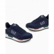 Ea7 Run Vintage Blu Grigio - Sneakers Uomo