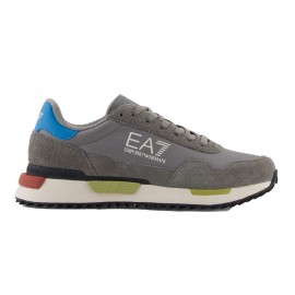 Ea7 Run Vintage Grigio Blu - Sneakers Uomo