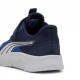 Puma Flex Focus Lite Modern Ps Ac Blu Bianco - Scarpe Da Ginnastica Bambino