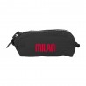 Imma Pochette Canvas Big Milan Nero Rosso Uomo