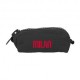 Imma Pochette Canvas Big Milan Nero Rosso Uomo
