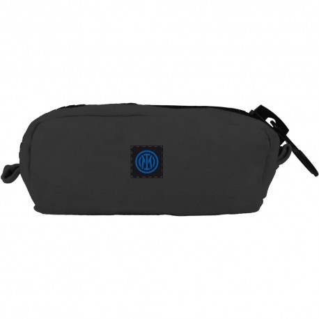 Imma Pochette Canvas Big Inter Nero Azzurro Uomo