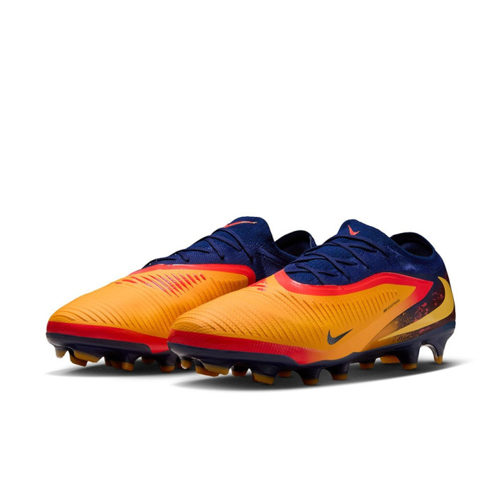 Nike Phantom 6 Low Pro Fg Eh Arancio Giallo Blu - Scarpe Da Calcio Uomo