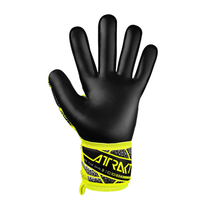 Reusch Guanti Calcio Attrakt Giallo Argento Nero Uomo